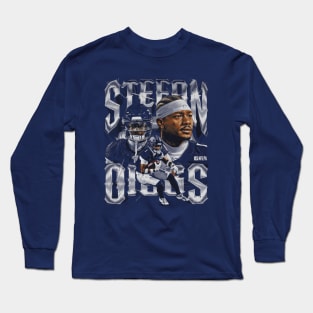 Stefon Diggs Houston Vintage Long Sleeve T-Shirt